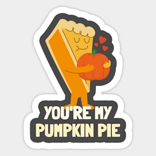 Pumpkin Pie Sticker